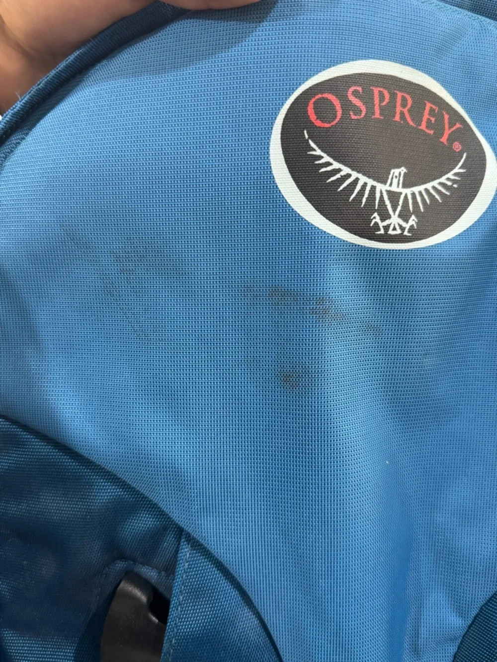 OSPREY Dual-Tone Blue Rolling Travel Bag